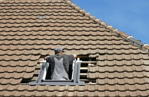 Pose de velux à Andilly